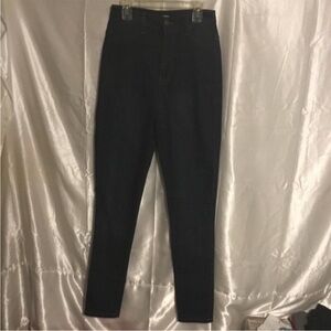 Fashion Nova Dark Wash High Waisted Skinny Jeans